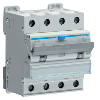 Hager Haco aardlekautomaat 4P 6a 0,3a B