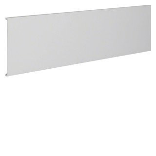 Hager HNG deksel voor kanaal halogeenvrij 100 MM breed lichtgrijs