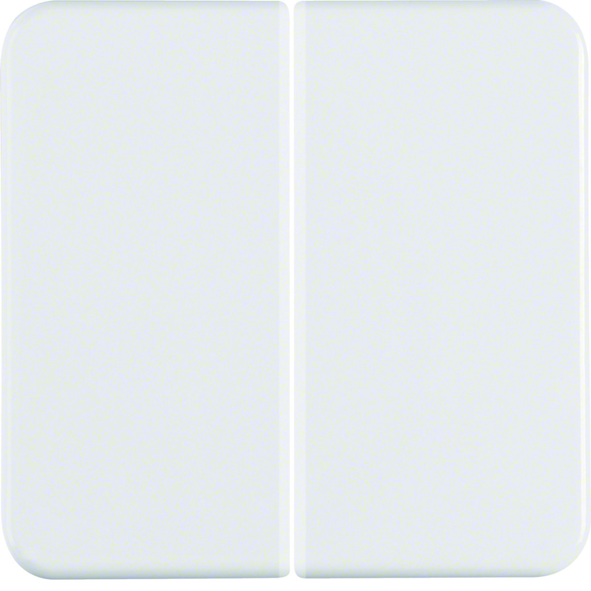 Hager Inbouw IP44 Wip 2-V, ip44 inbouw, polarwit