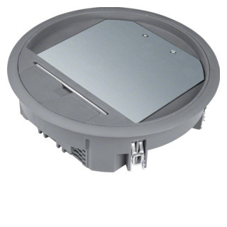 Hager Installatiedoos R06 rondx215mm grijs voor 12MM vloerafdekking
