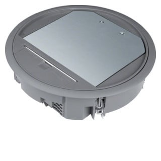 Hager Installatiedoos R06 rondx215mm grijs voor 5MM vloerafdekking