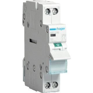 Hager Lastscheider 2P 25 A led aansl.boven