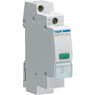 Hager Led signaalmodule groen 230 vac