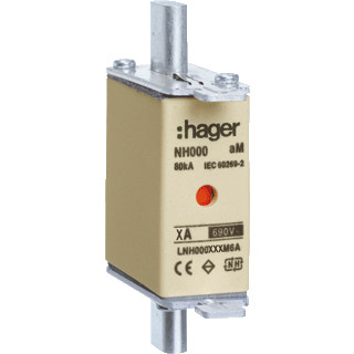 Hager NH smeltpatroon (mes) NH000 combikenmelder 25a