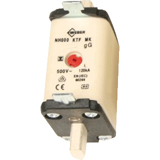 Hager NH smeltpatroon (mes) NH000 middenkenmelder 10a