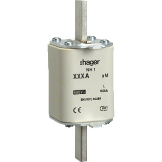 Hager NH smeltpatroon (mes) NH2 combikenmelder 80a