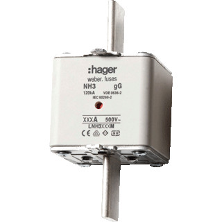 Hager NH smeltpatroon (mes) NH3 combikenmelder 500a