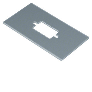 Hager Montageplaat voor GTVD200/300 audio/video D-sub9 12,8x21mm