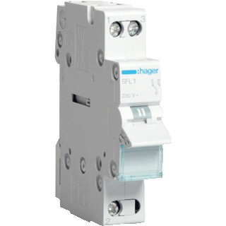 Hager Omschakelaar 1P 32 A I-ii com.onder