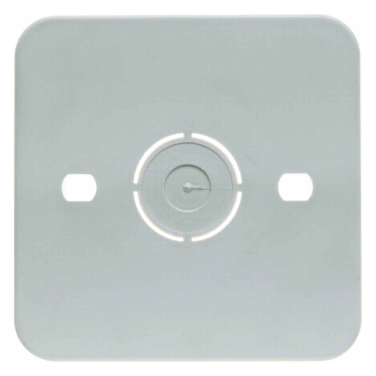 Hager Opbouw Bodemplaat 1-V, zelfdovend, opbouwserie