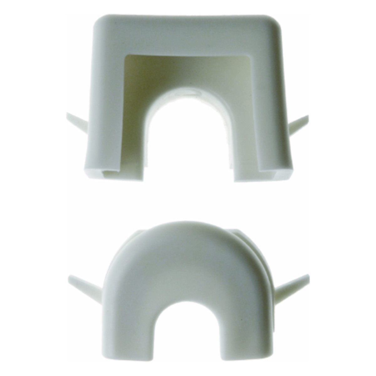 Hager Opbouw Kabel- en kanaalinvoer, wit