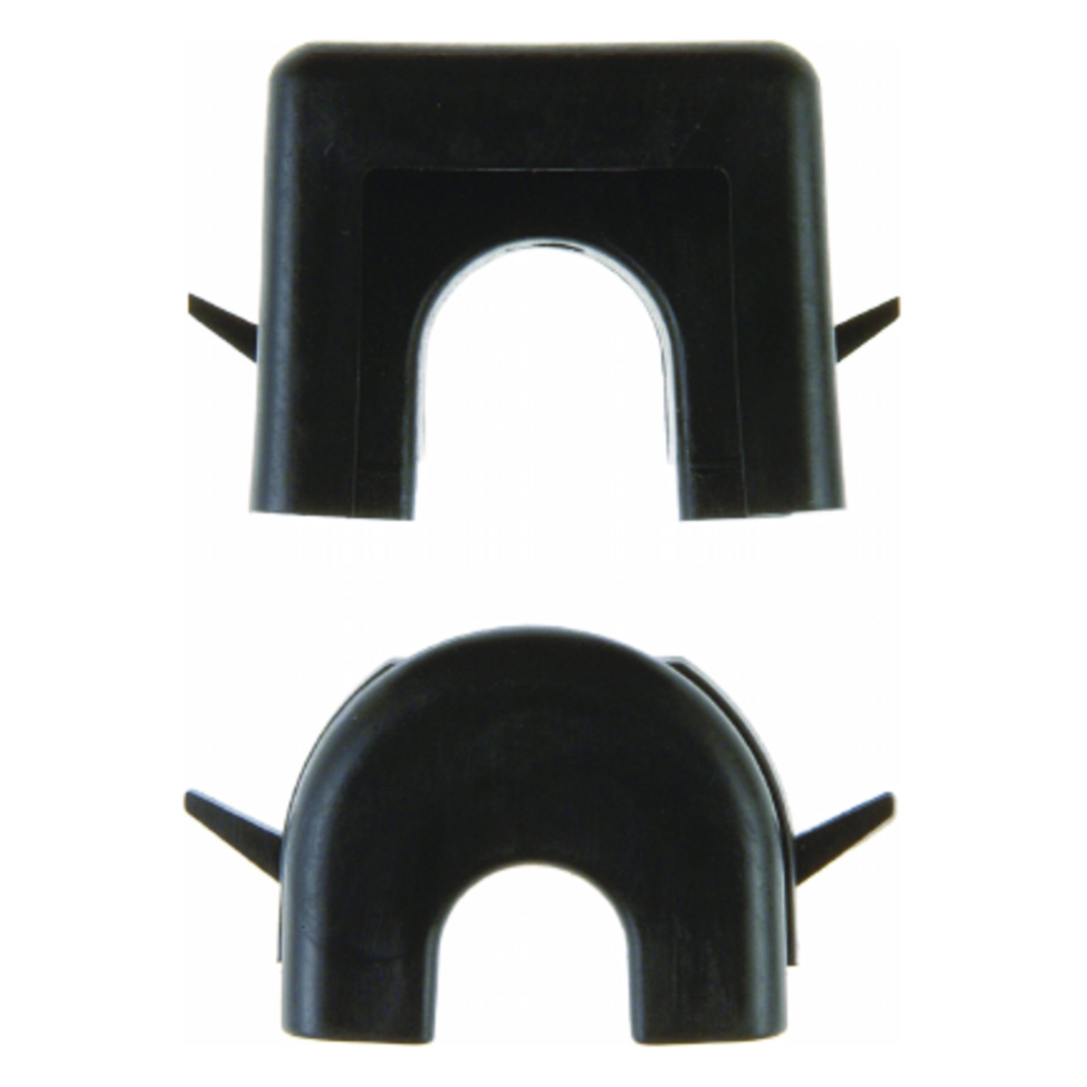 Hager Opbouw Kabel- en kanaalinvoer, zwart