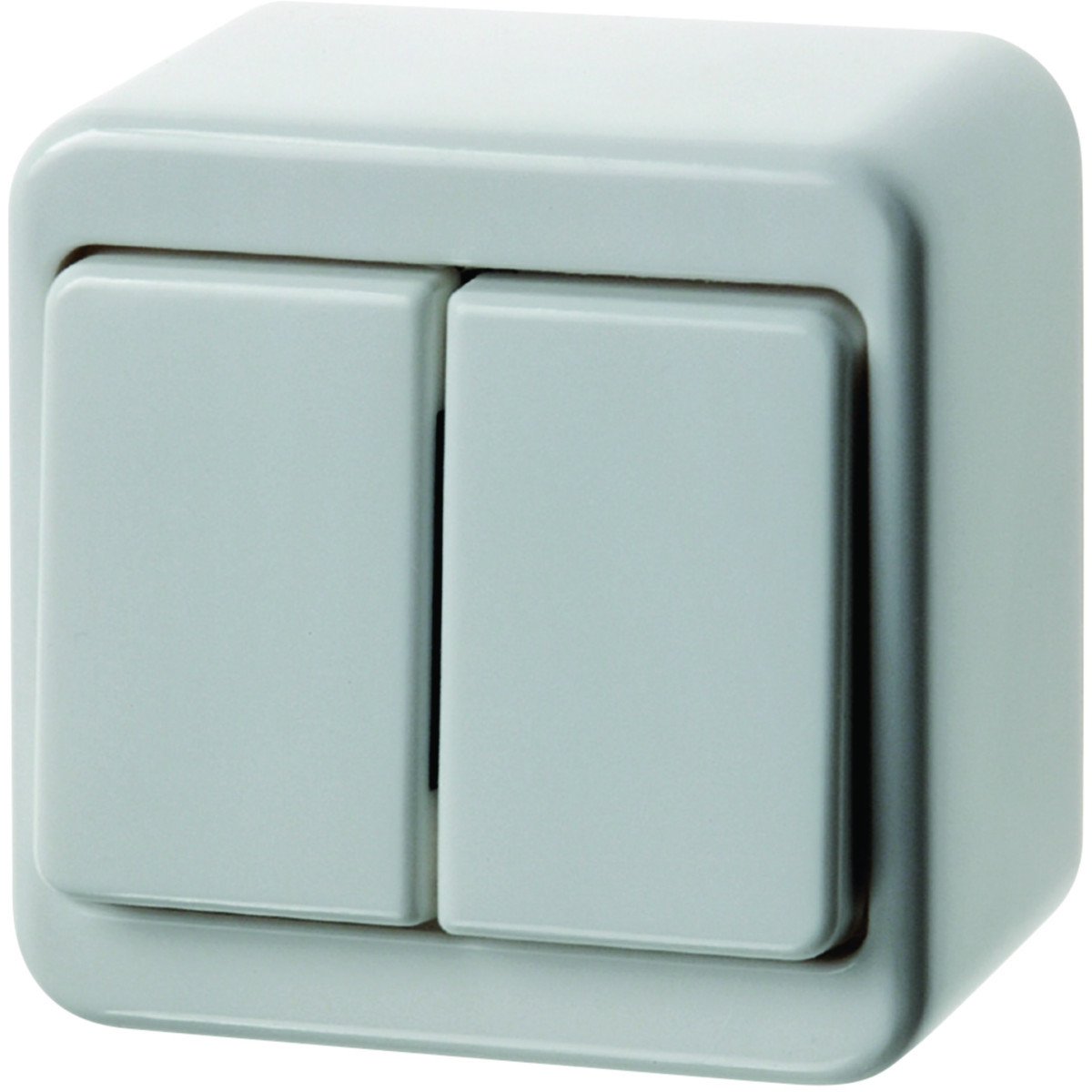 Hager Opbouw Serieschakelaar 10 ax, opbouwserie, polarwit