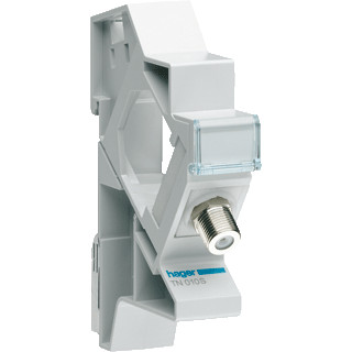Hager Patchmodule coax female/female