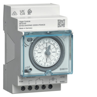 Hager Programmaklok Elektromechanisch, dagprogramma + gangreserve, 1 W 16 A