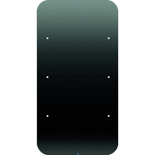 Berker KNX-touch geconfig.3-V berker R.1 glas zwart