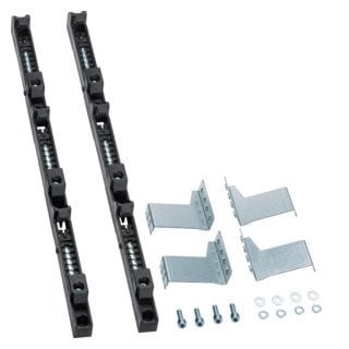 Hager Raildrager 185 MM, 3-polig, inclusief montagebeugel, (2 stuks)
