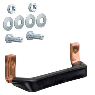 Hager Railsysteem-verbindingsset 30x5/ 10 MM 1-polig 100 MM