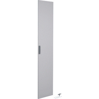 Hager Univers FZ deur kast/lessenaar aanslagdeur H1900MM B350MM D20MM staal grijs