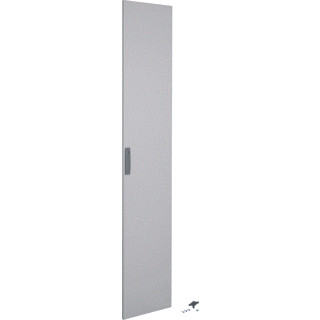 Hager Univers FZ deur kast/lessenaar aanslagdeur H1900MM B350MM D20MM staal grijs