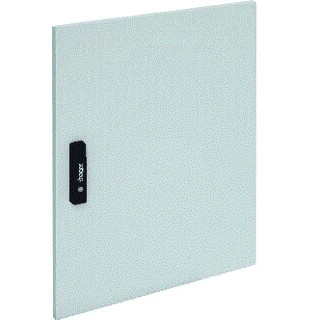 Hager Univers FZ deur kast/lessenaar aanslagdeur H750MM B500MM D25MM staal grijs