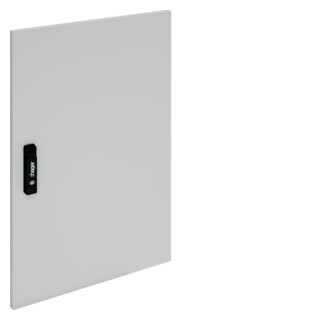 Hager Univers FZ deur kast/lessenaar aanslagdeur H750MM B250MM D25MM staal grijs