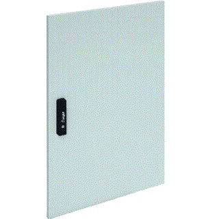 Hager Univers FZ deur kast/lessenaar aanslagdeur H750MM B750MM D25MM staal grijs