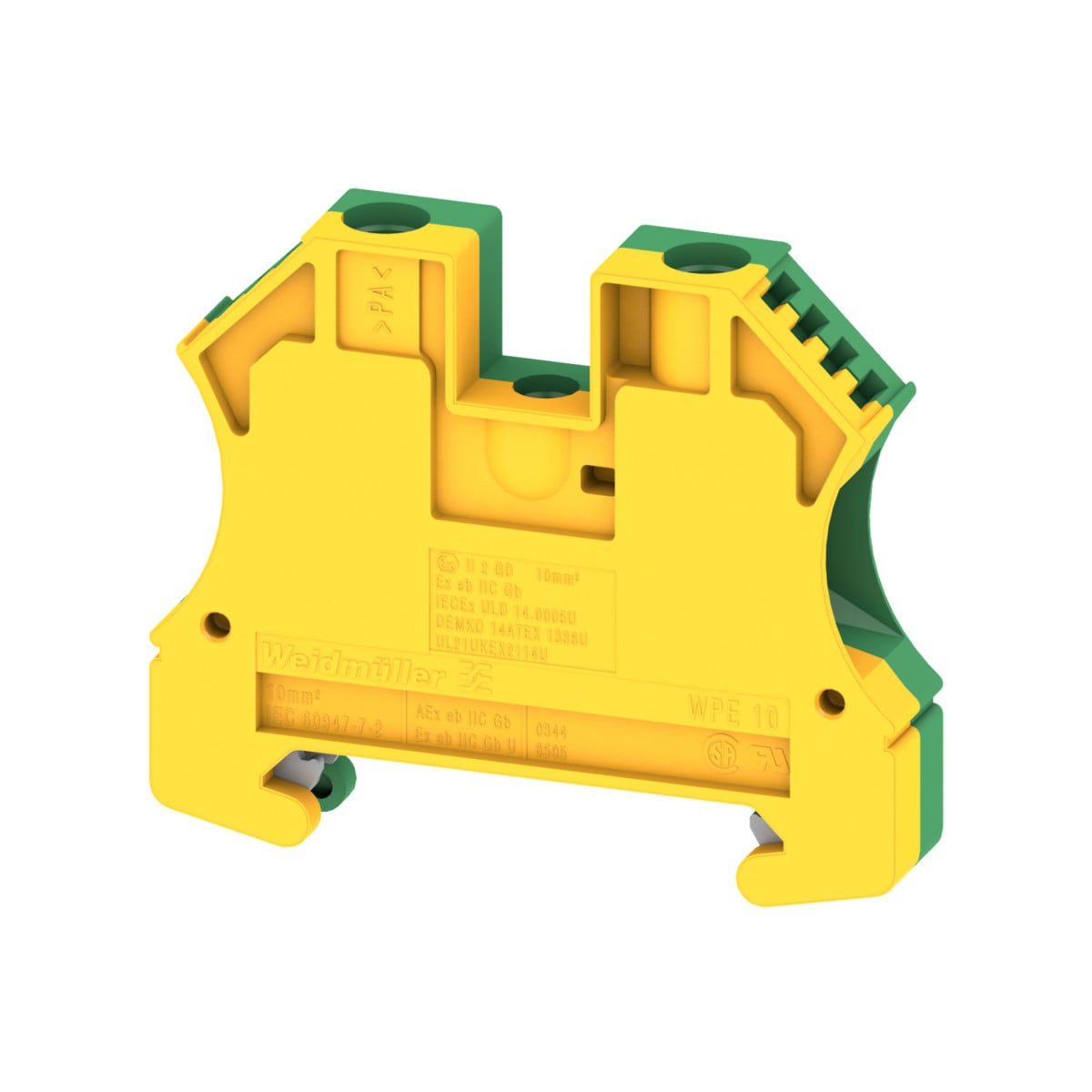Hager Rijgklem 10 MM² aarde, schroef