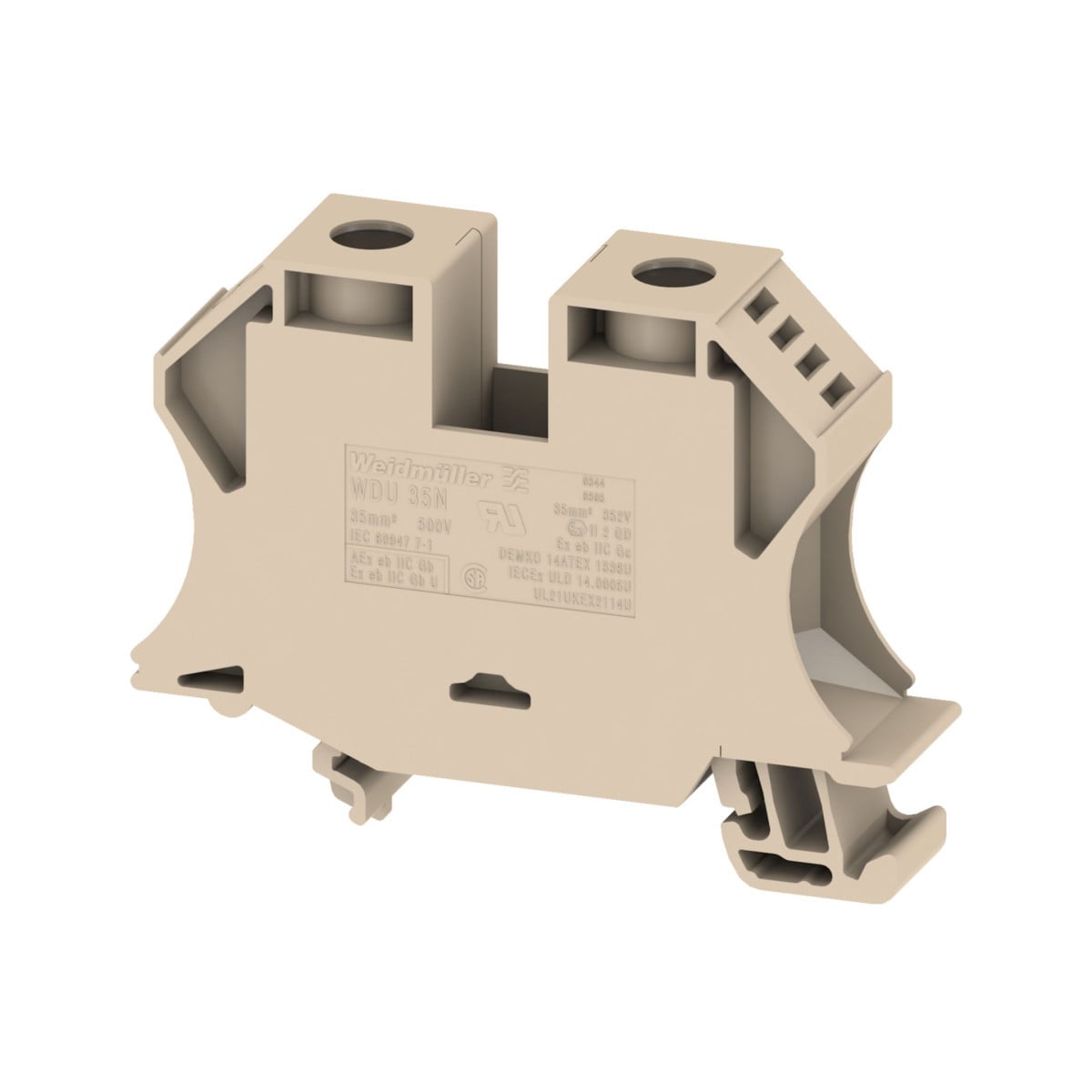 Hager Rijgklem 35 MM² fase, 500V/125a, schroef