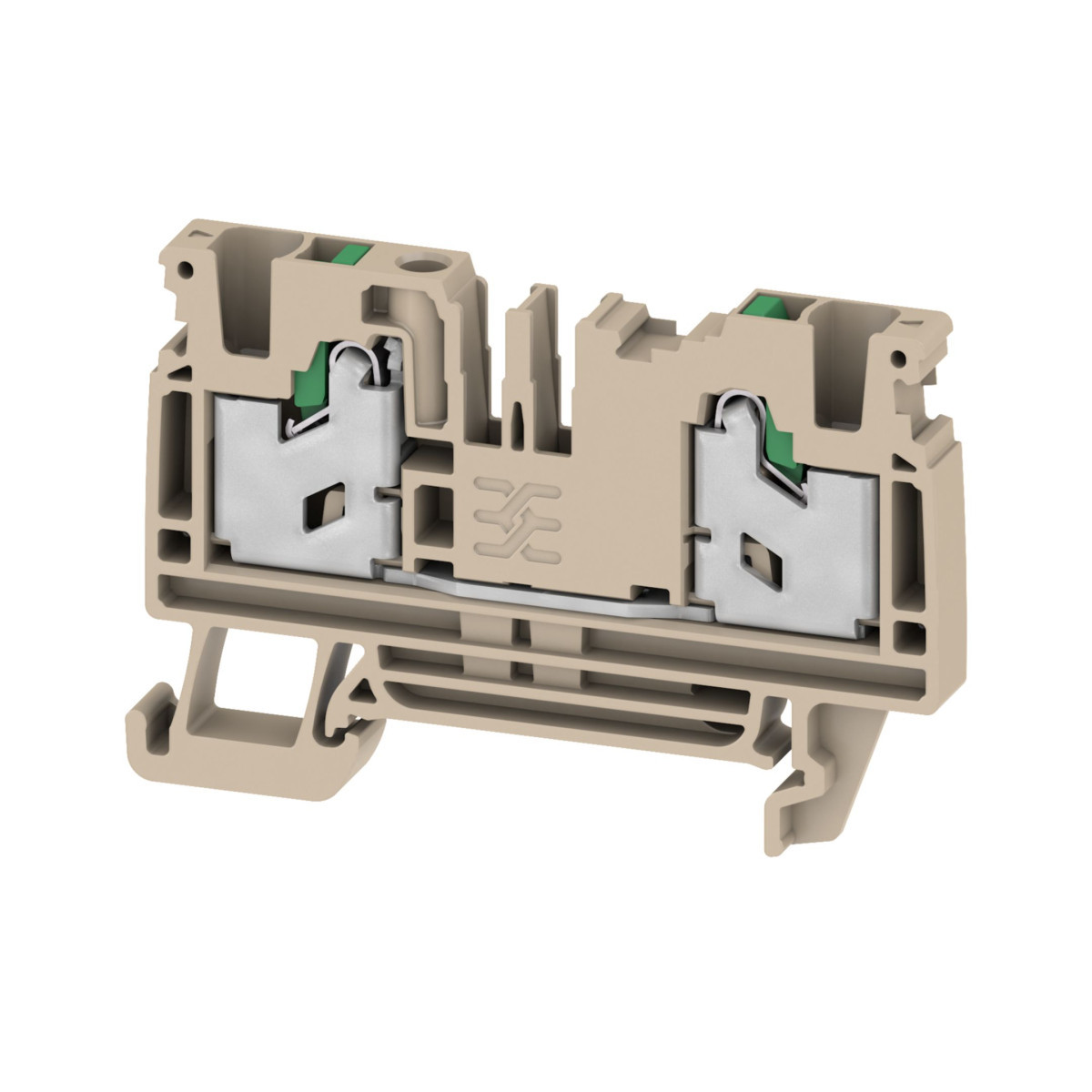 Hager Rijgklem 4 MM² fase, 1000V/32a, snap-in