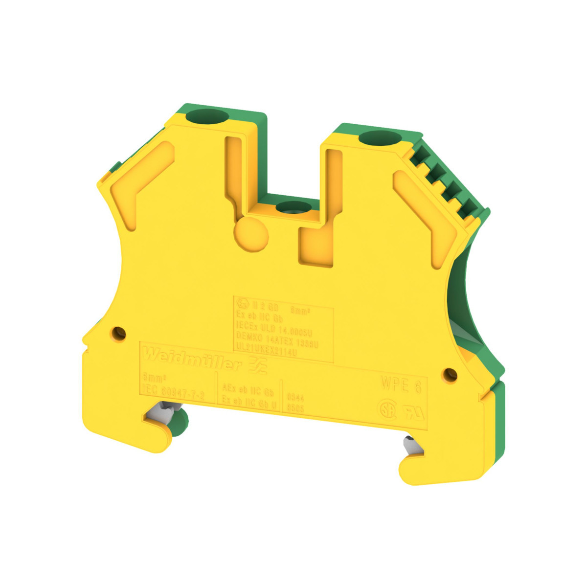 Hager Rijgklem 6 MM² aarde, schroef