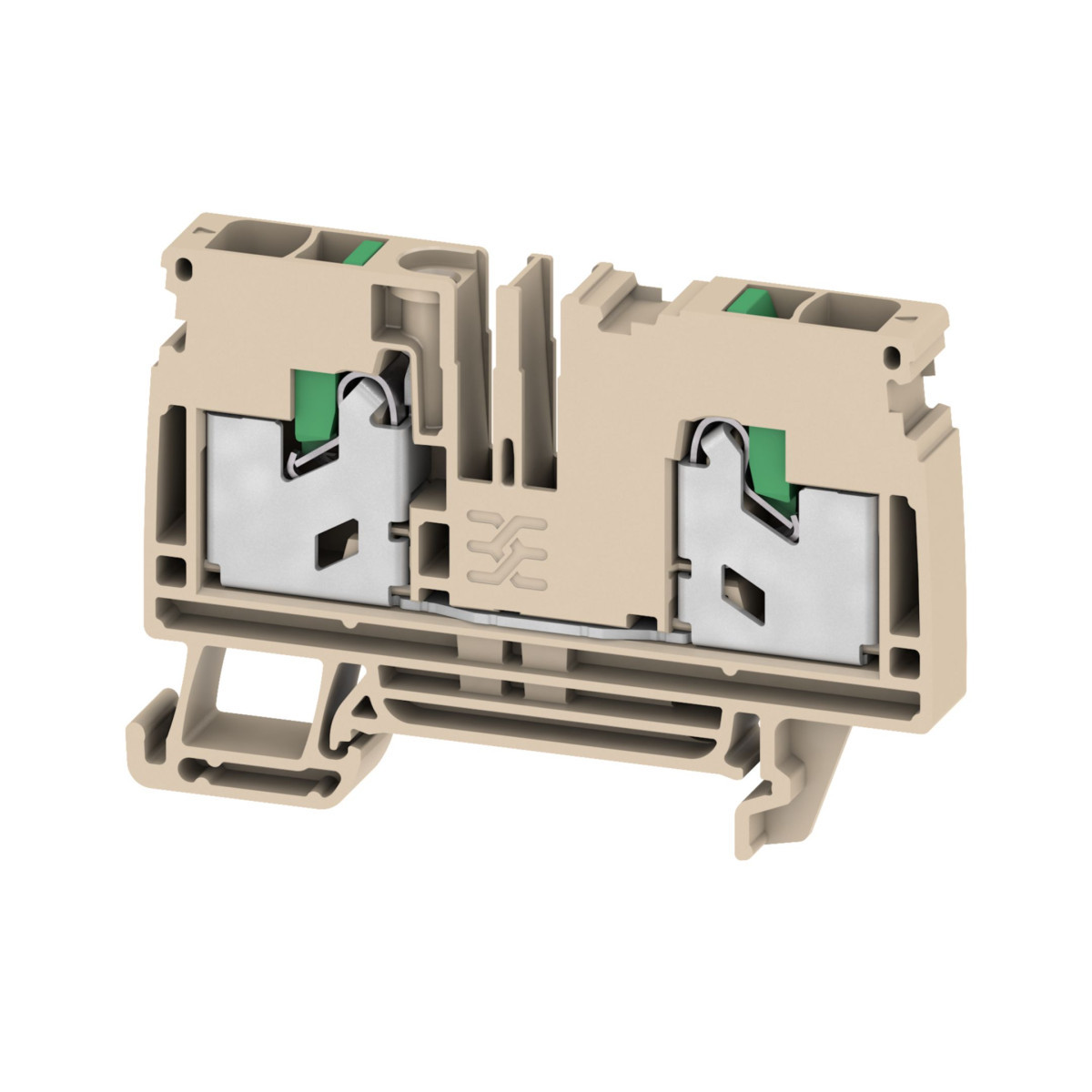 Hager Rijgklem 6 MM² fase, 800V/41a, snap-in