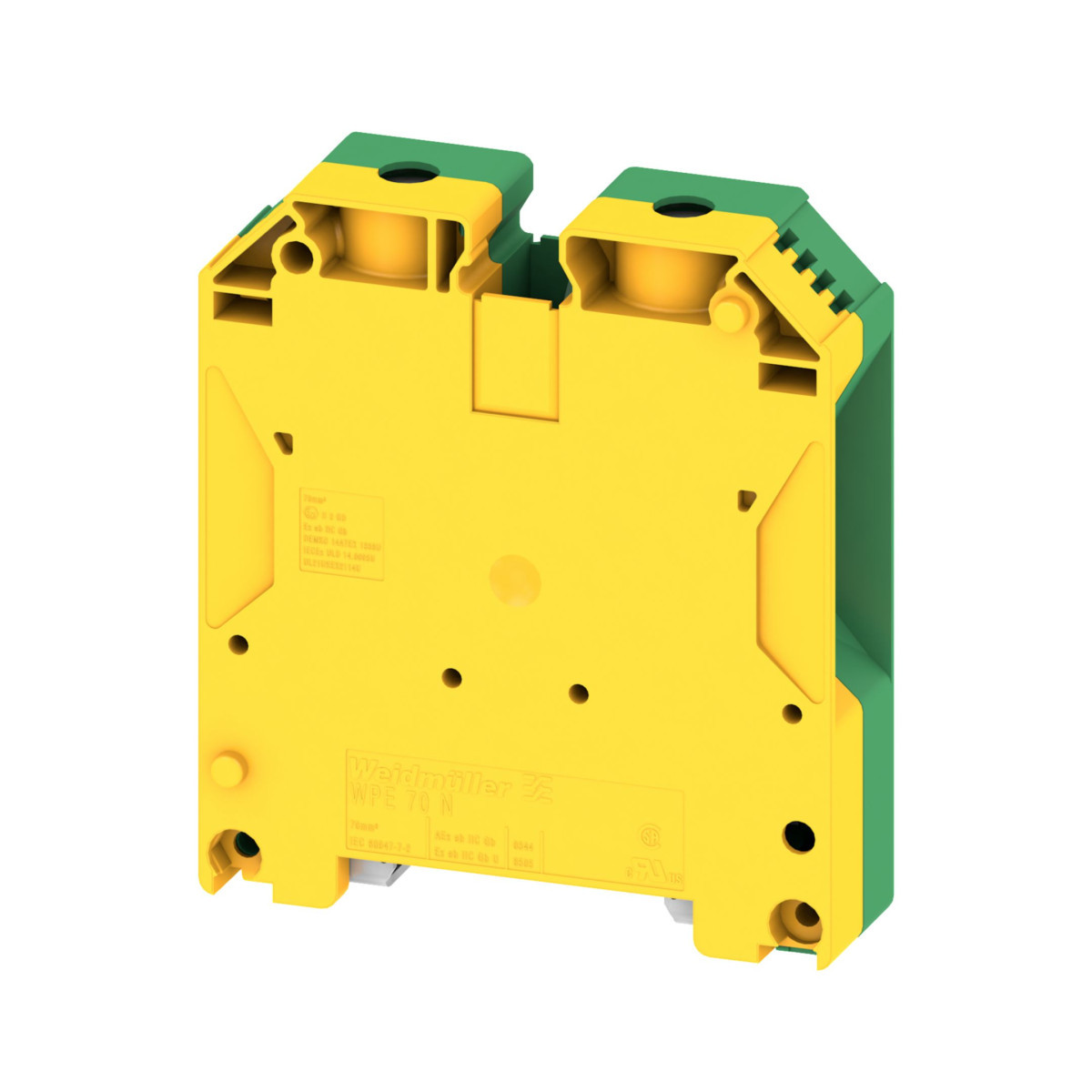Hager Rijgklem 70 MM² aarde, schroef