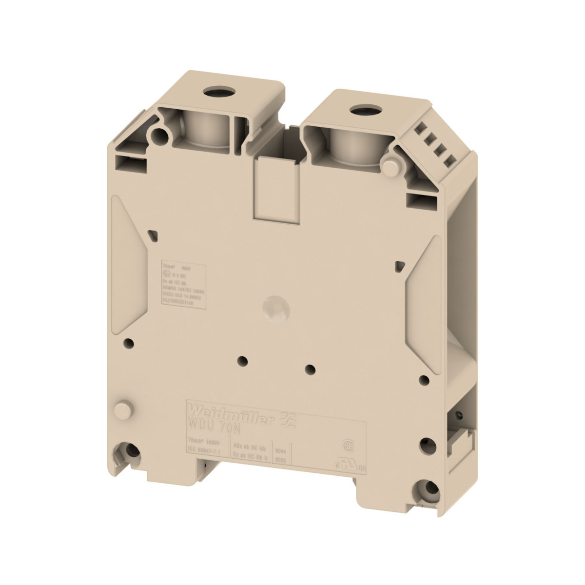 Hager Rijgklem 70 MM² fase, 1000V/192a, schroef