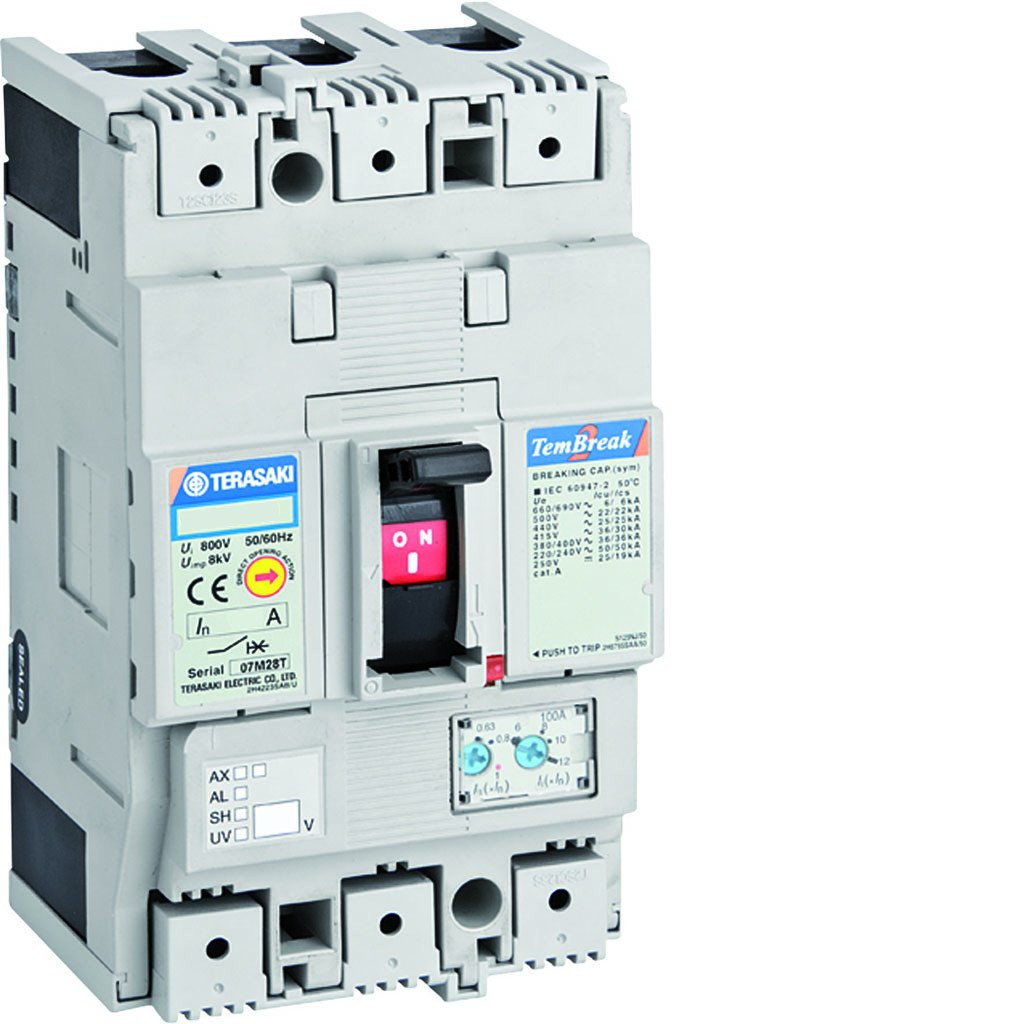 Hager S125NJ-100a3p vermogensautomaat