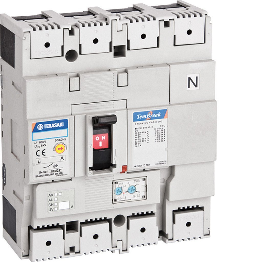 Hager S250-NN-250a4p vermogensschakelaar