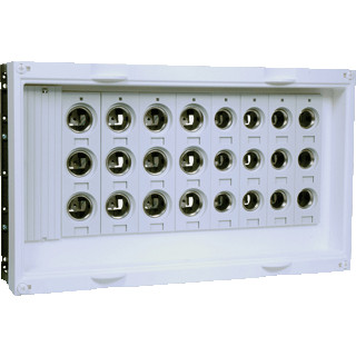 Hager Schroefpatroonh.-unit hor.4x25+4x63 A
