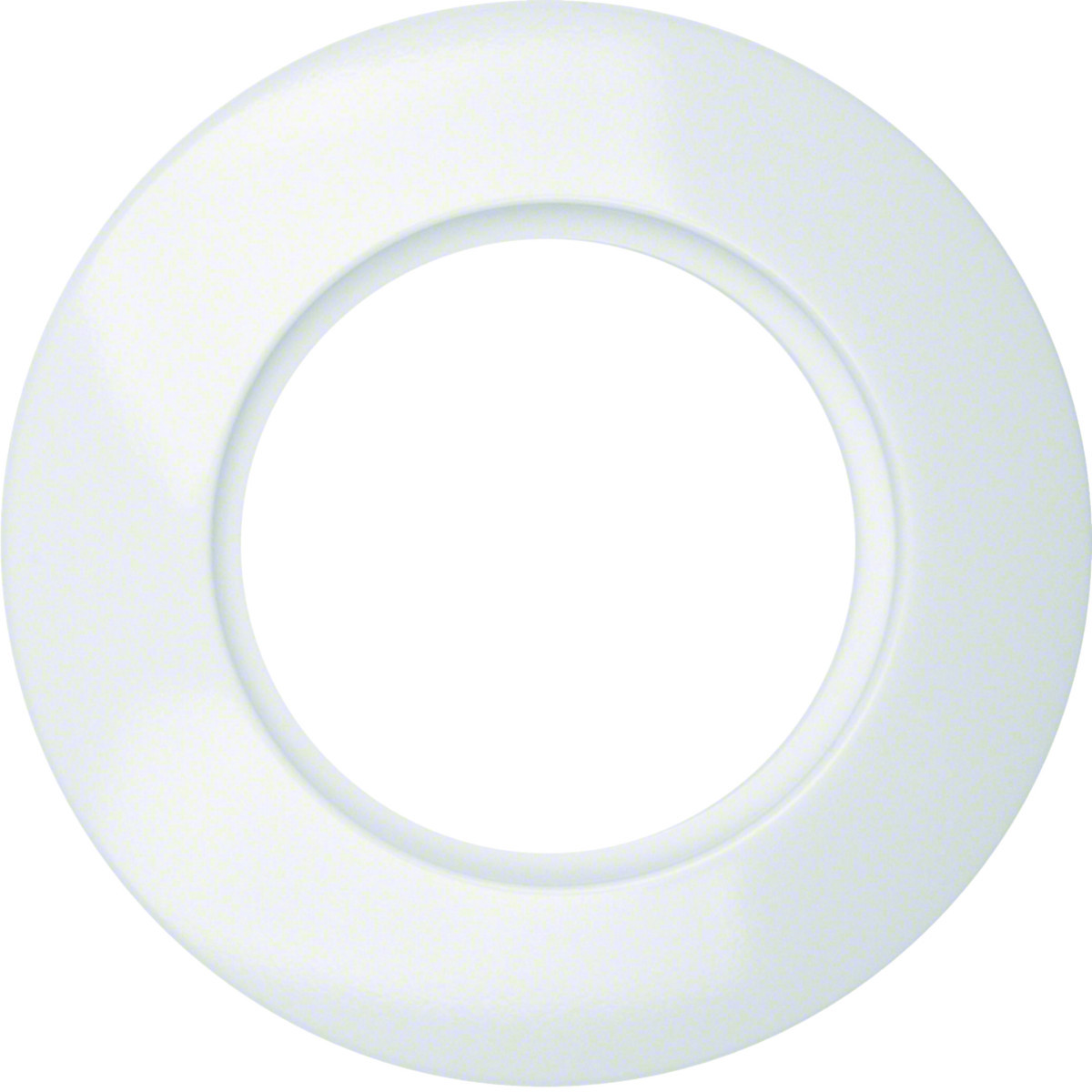 Hager Serie 1930 Afdekraam 1-V, serie 1930, polarwit glanzend