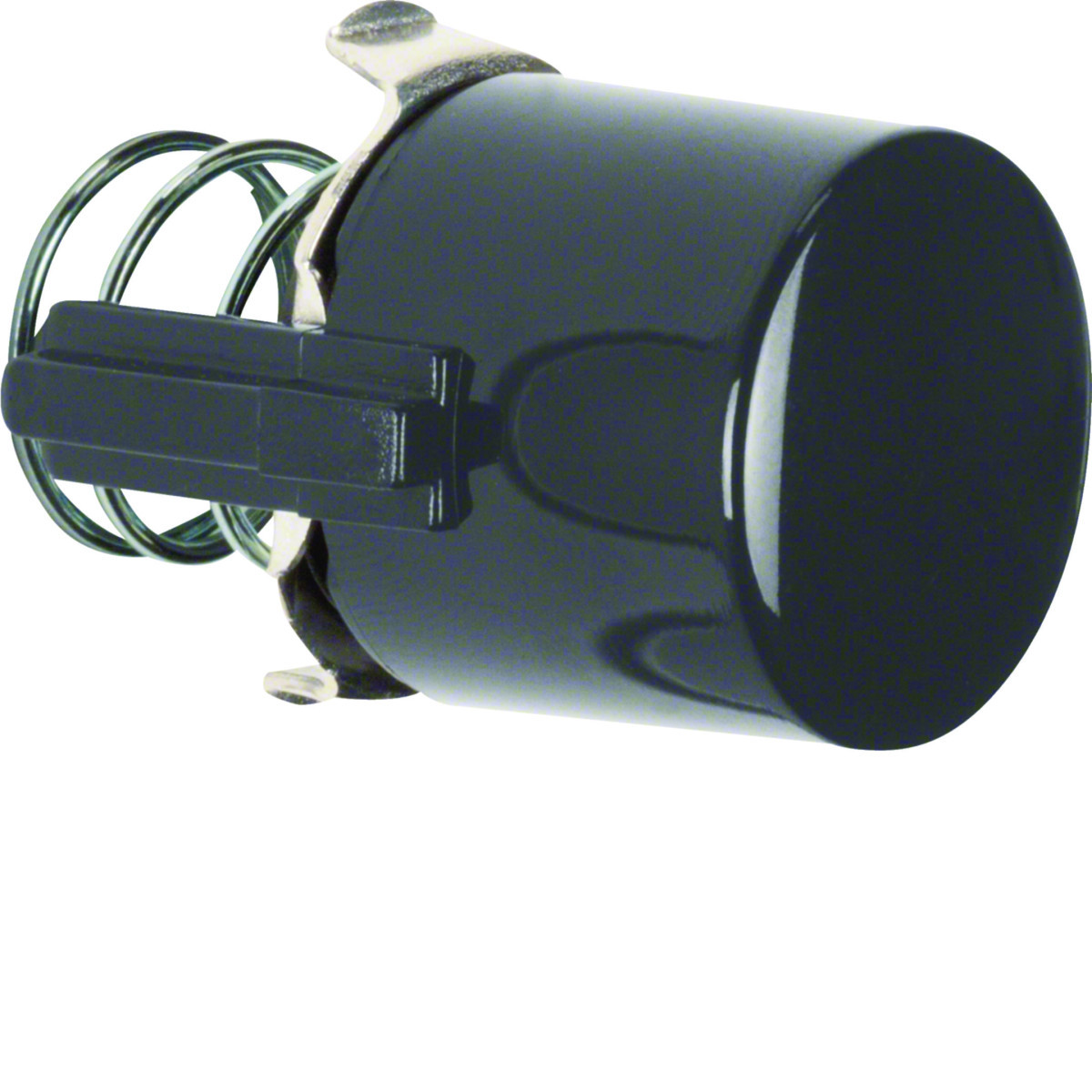 Hager Serie 1930/Glas Knop Voor drukknop/lichtsignaal-element e10, zwart