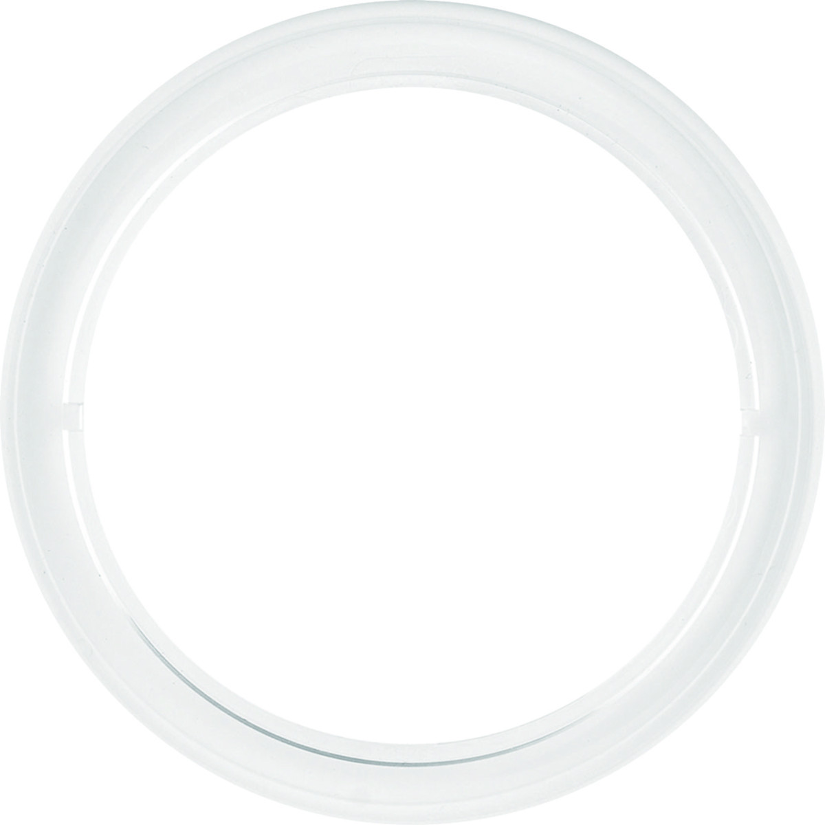 Hager Serie Glas Afdekraam 1-V, serie glas, helder