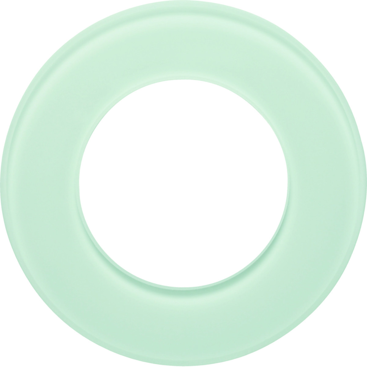 Hager Serie Glas Afdekraam 1-V, serie glas, polarwit