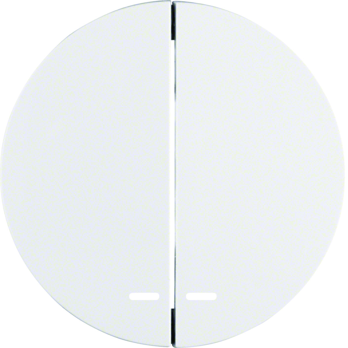 Hager Serie R.classic Wip 2-V, met lens, R.1/R.3/R.8, polarwit