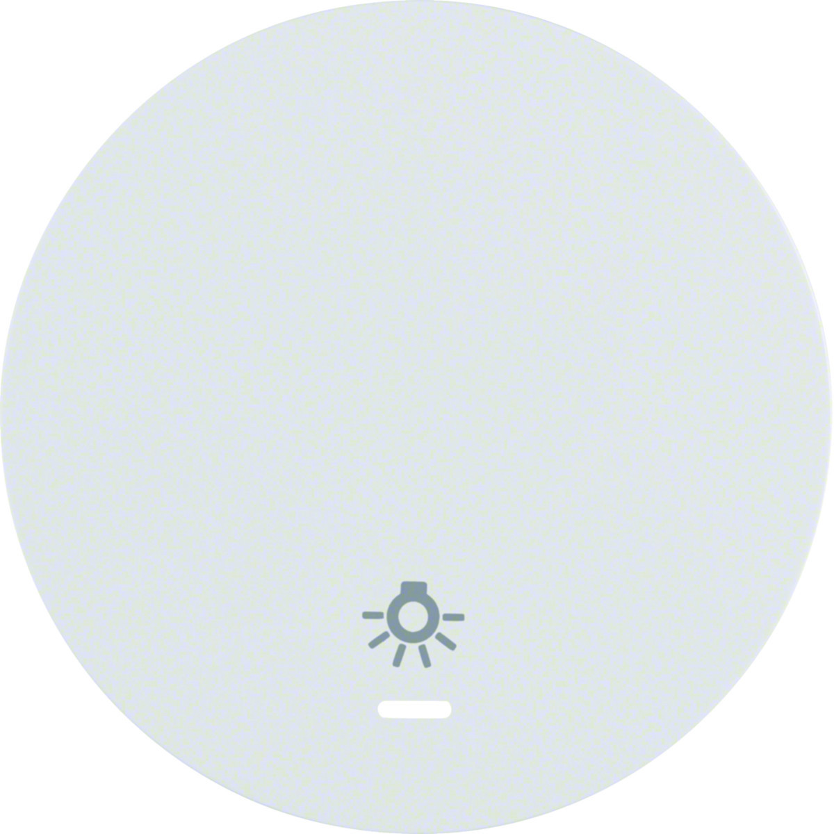 Hager Serie R.classic Wip Met lens en lichtsymbool, R.1/R.3/R.8, polarwit