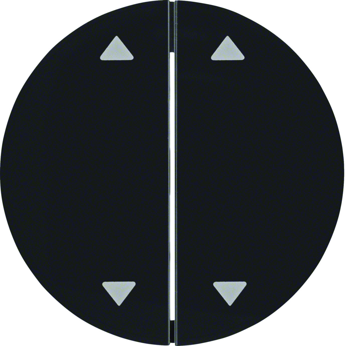 Hager Serie R.classic Wippen Voor dubbele jaloeziebediening, R.1/R.3/R.8, zwart