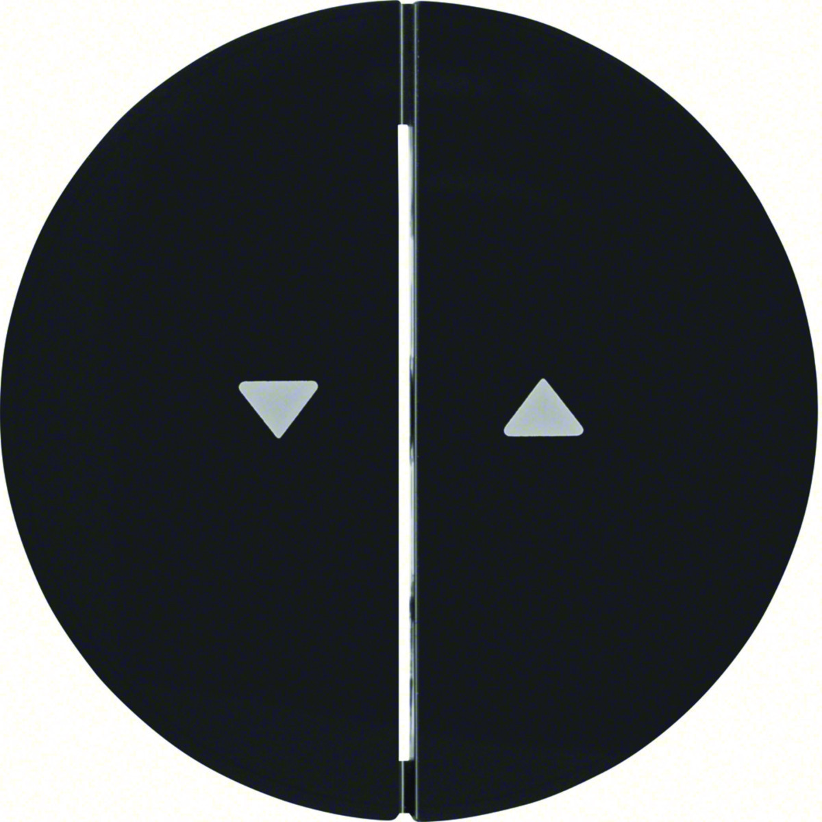 Hager Serie R.classic Wippen Voor enkele jaloeziebediening, R.1/R.3/R.8, zwart