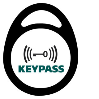 Hager Sleutelhanger-toegangspas (10 stuks)