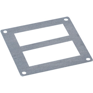 Hager Sluitplaat open voor inbouw kabelinvoeringen 600x400 MM