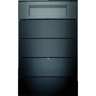 Berker Tastsensor berker B.iq met therm.4-V glas zwart