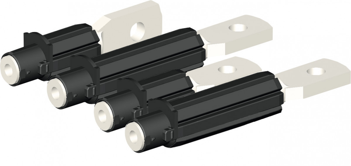 Hager TB2-ra4p630 achteraansluiting (4ST) 4P