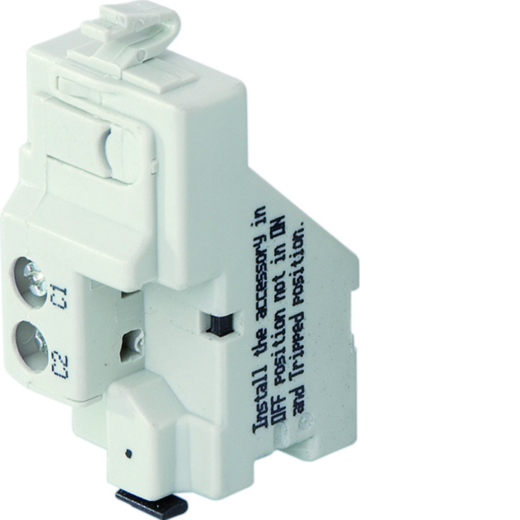 Hager TB2-SHT12VDC stroom uits.spoel 12VDC